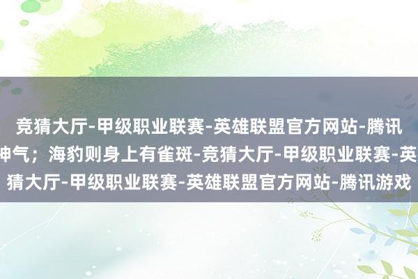 竞猜大厅-甲级职业联赛-英雄联盟官方网站-腾讯游戏躯壳险些莫得其他神气；海豹则身上有雀斑-竞猜大厅-甲级职业联赛-英雄联盟官方网站-腾讯游戏